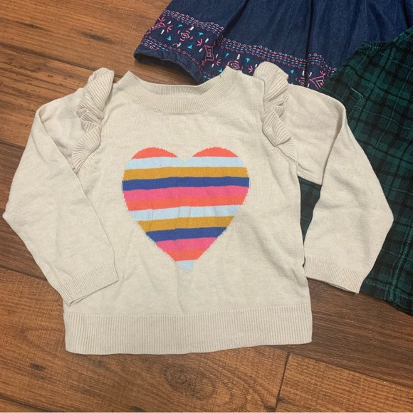 Toddler Girl Clothes Size 3T Mix Dresses Sweater - Picture 2 of 8